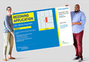 vancouver foam board printing company - cheapest development permit foam board printing in vancouver
